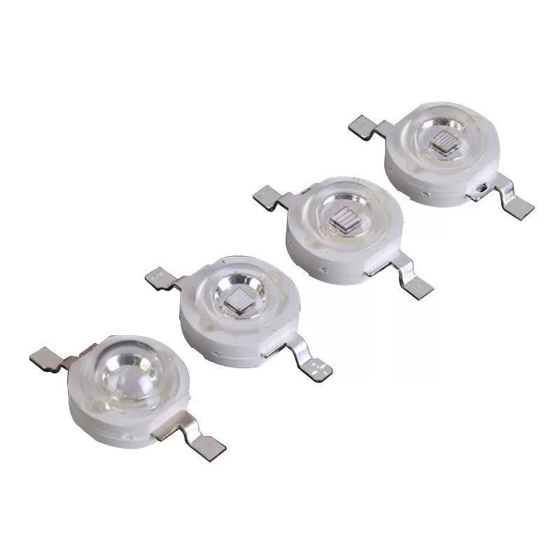 50개 3W 고출력 고휘도 UV LED 칩, 경화, 네 - Nail Art Violet 리뷰 및 가격