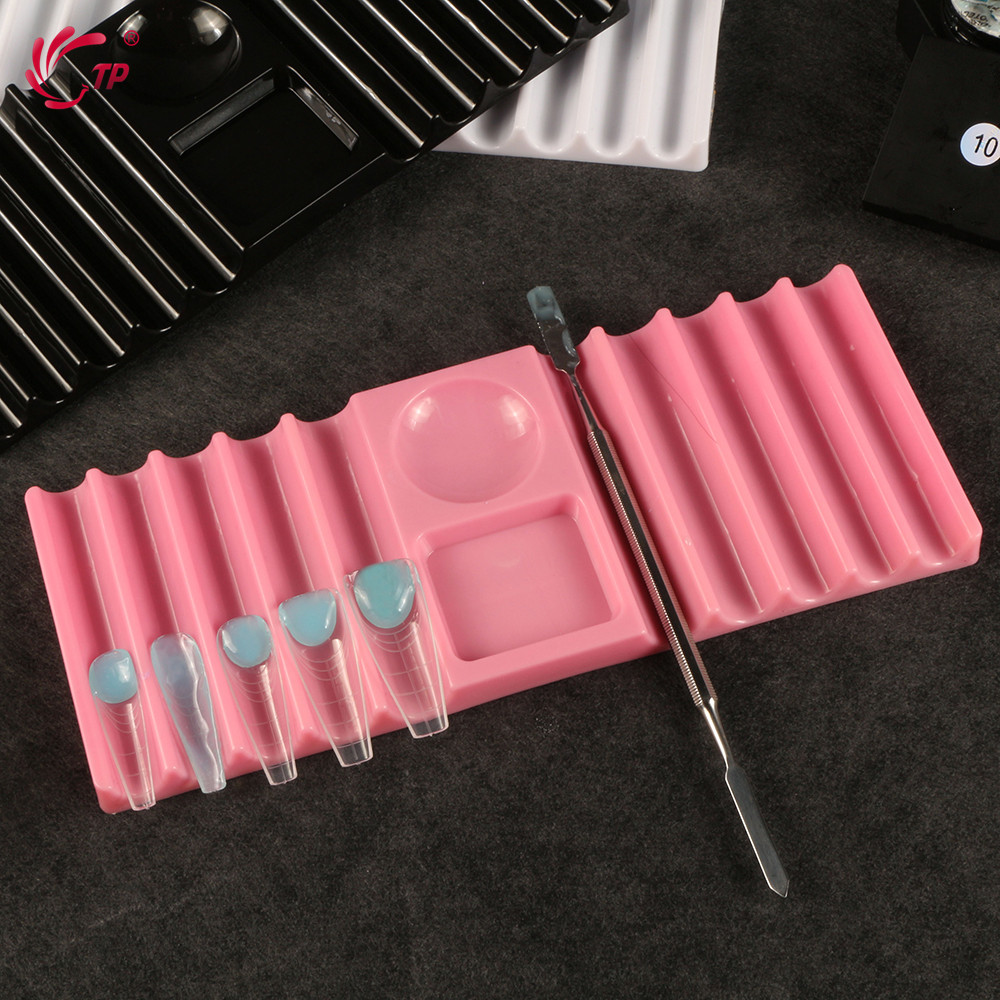 TP 듀얼 폼 홀더 플라스틱 펜 스탠드 네일 아트 도구 - Nail Art Sch 리뷰 및 가격