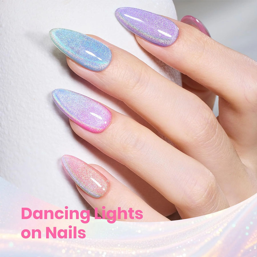 카지슈 1/6개 레인보우 캣아이 젤 네일 폴리쉬 세트  - Nail Art Rainbow 리뷰 및 가격