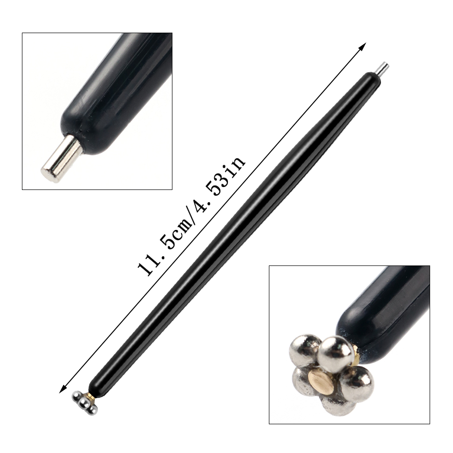 1/2개입 고급 더블 헤드 캣 아이 자석 펜 네일 아트 - Nail Art Full Cat Eye 리뷰 및 가격