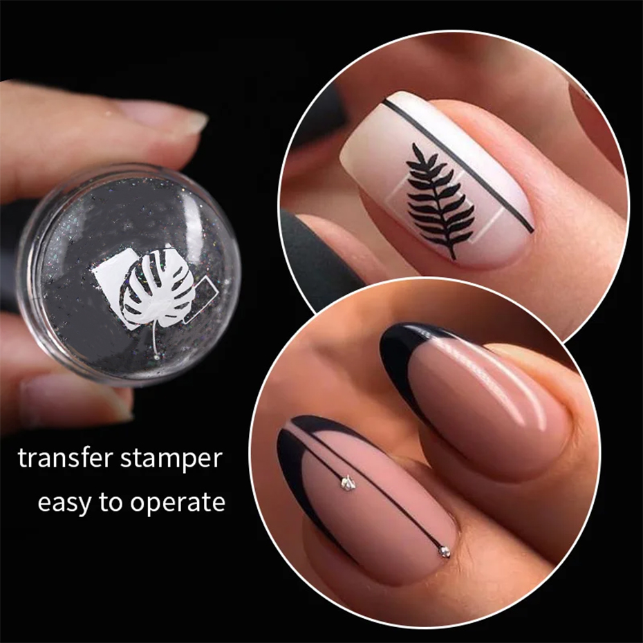 네일 스탬프 플레이트 퓨어 클리어 젤리 네일 아트 스탬 - Nail Art Full Design 리뷰 및 가격