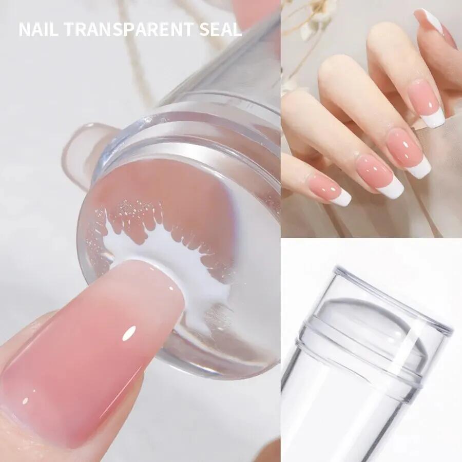 네일 스탬프 플레이트 퓨어 클리어 젤리 네일 아트 스탬 - Nail Art Full Design 리뷰 및 가격