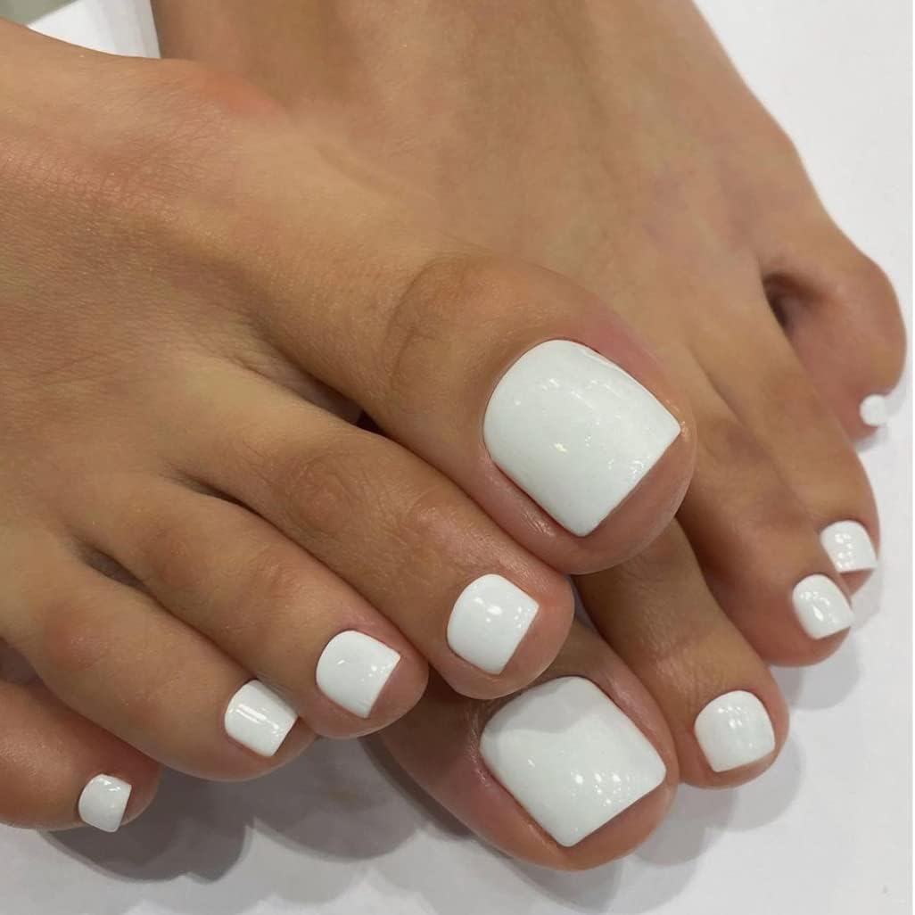120개 인조 발톱 팁 12가지 사이즈 화이트 풀커버  - Nail Art Full Design 리뷰 및 가격