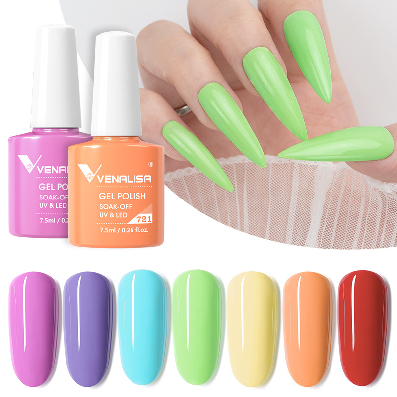 Venalisa VIP3 세미 퍼머넌트 뷰티 젤 매니큐 - Nail Art Violet 리뷰 및 가격