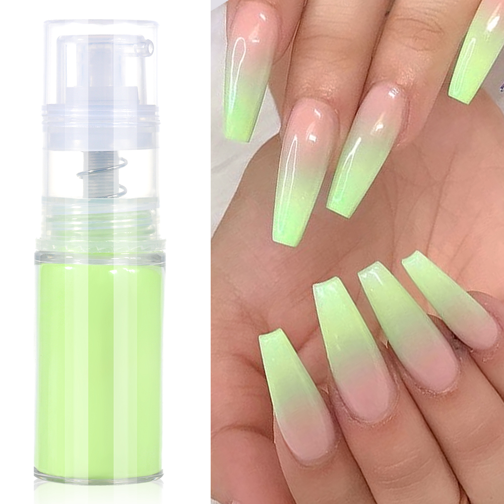 10g/병 네온 핑크 옹 브르 파우더 프레스 펌프 그라 - Nail Art Ombre Pink 리뷰 및 가격